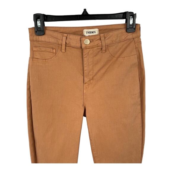 L'Agence pants Margot High Rise skinny tan size 27 - Picture 3 of 5
